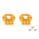 DC Motor-37 Bracket-Blue (2-Pack)