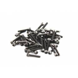 Vis M4x22 noires (Pack de 50)