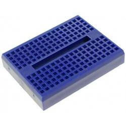 Mini Breadboard 170 points Adhésive - Bleu
