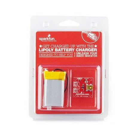 Chargeur LIPO 3,7V + Batterie 1S