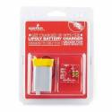 Chargeur LIPO 3,7V + Batterie 1S 850mAh