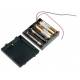 Boitier pour 4 piles LR6-AA